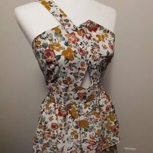 NWT Reverse Floral Dress